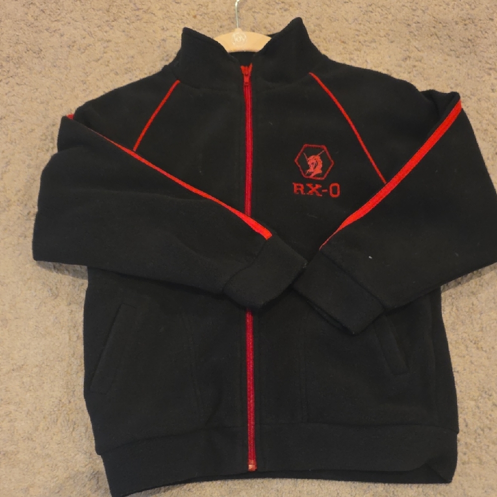 Kids Gundam Black and Red Jacket